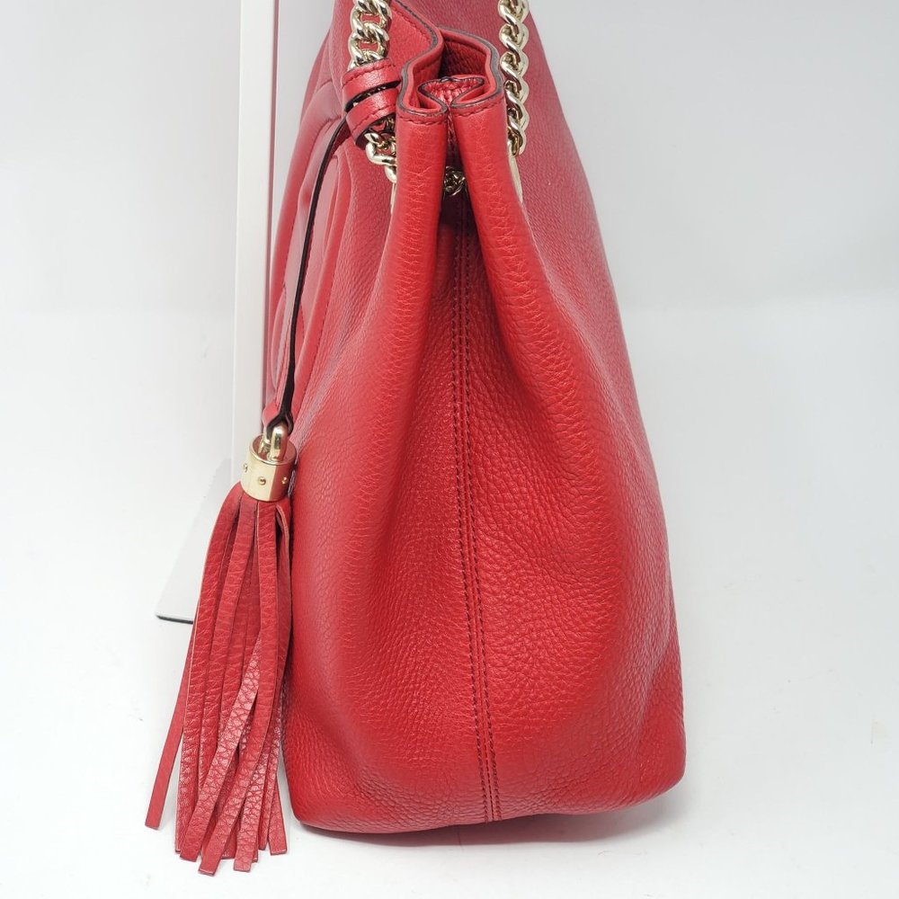 Gucci Soho Medium on Chain Leather Shoulder Bag - Picture 4 of 15